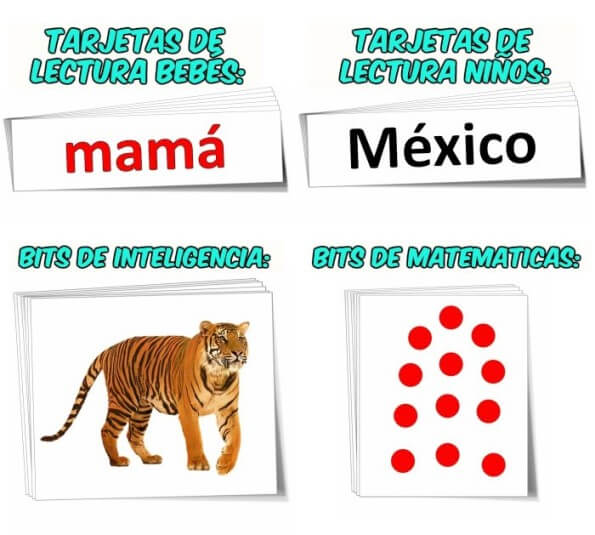 Método Doman Tarjetas o Cartillas